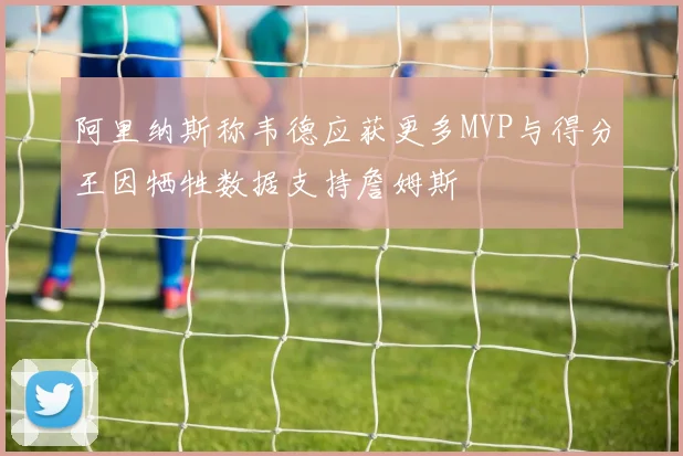 阿里纳斯称韦德应获更多MVP与得分王因牺牲数据支持詹姆斯